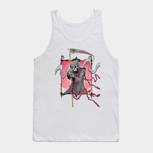 Grim Reaper Tank Top by NRdoggy